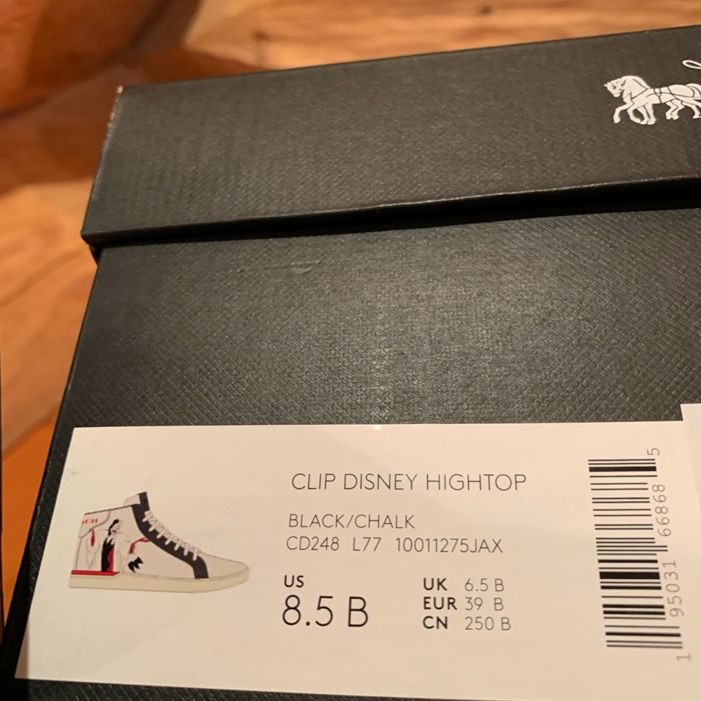 Coach Disney Cruella High Top Sneakers - Picture 4 of 4